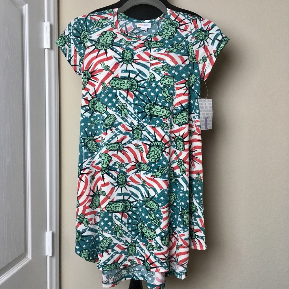 NWT LuLaRoe AMERICANA Scarlett Dress